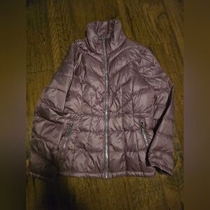 Women's Quilted Jacket in Mauve